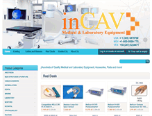 Tablet Screenshot of incav.com